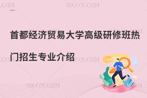 首都經(jīng)濟貿(mào)易大學高級研修班熱門招生專業(yè)介紹