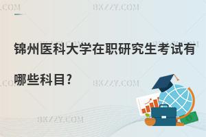 錦州醫(yī)科大學在職研究生考試有哪些科目?