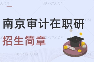 2025年南京審計大學在職研究生招生簡章